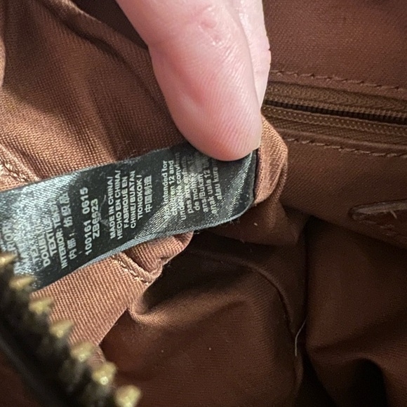 Fossil Vickery brown leather crossbody bag with adjustable strap - Picture 16 of 16